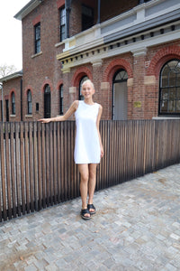 OPAL LINEN MINI DRESS